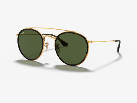Ray-Ban RB3647N Round Double 001 Arista Gold