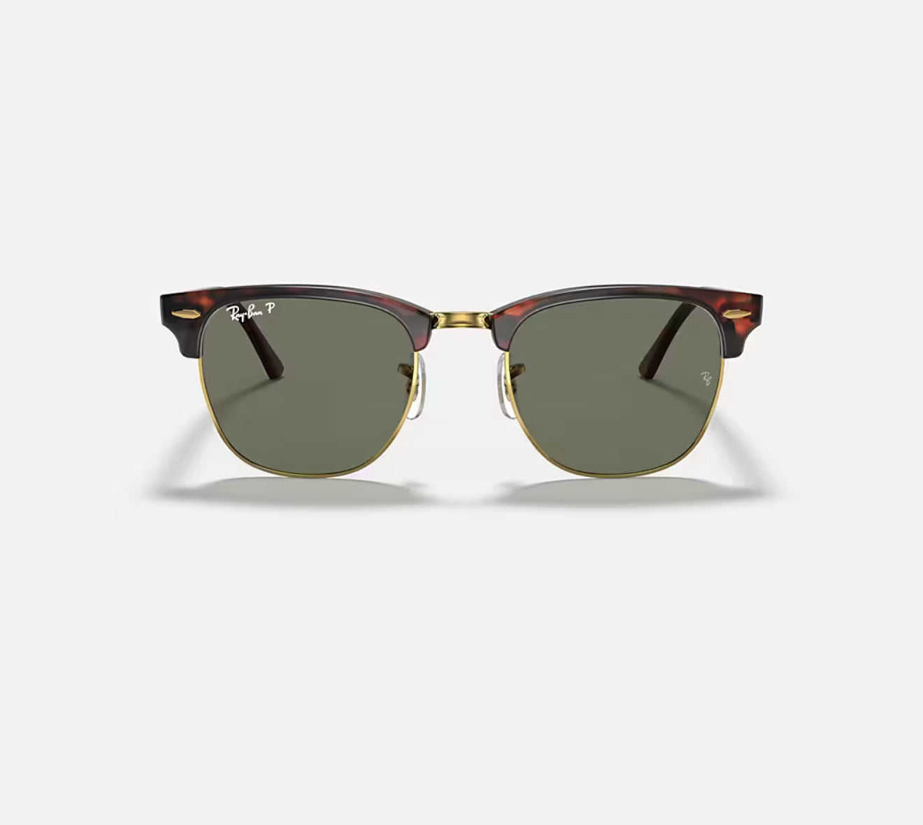 Ray-Ban RB3016 Clubmaster Classic 990/58 Tortoise on gold Polarized