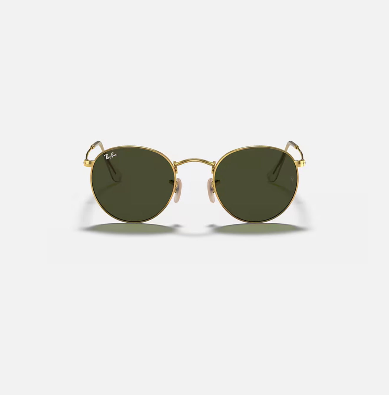 Ray-Ban RB3447 Round Metal 001 Polished Arista Gold