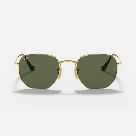 Ray-Ban RB3548N Hexagonal 001 Polished Arista Gold