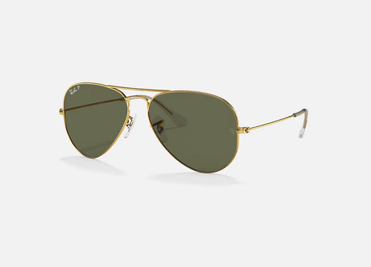 Ray-Ban RB3025 AVIATOR CLASSIC 001/58 Polished Arista Gold POLARIZED