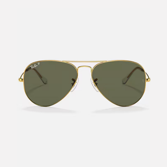 Ray-Ban RB3025 AVIATOR CLASSIC 001/58 Polished Arista Gold POLARIZED