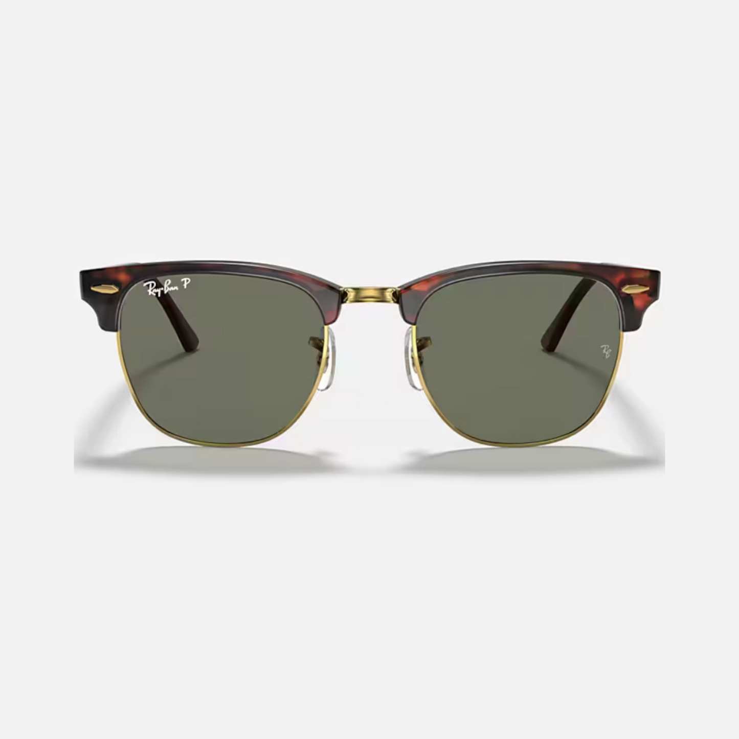 Ray-Ban RB3016 Clubmaster Classic 990/58 Tortoise on gold Polarized