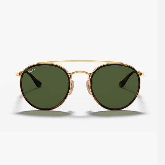 Ray-Ban RB3647N Round Double 001 Arista Gold